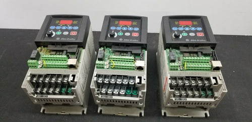 lot 3 Allen Bradley 22B-D6P0N104 PowerFlex 40 AC Drive 3PH 380-480V 2.2kW 3HP